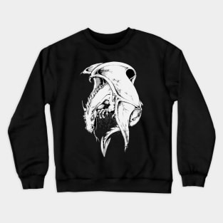 Dragon Mythical Creature Pixel Digital Art Crewneck Sweatshirt